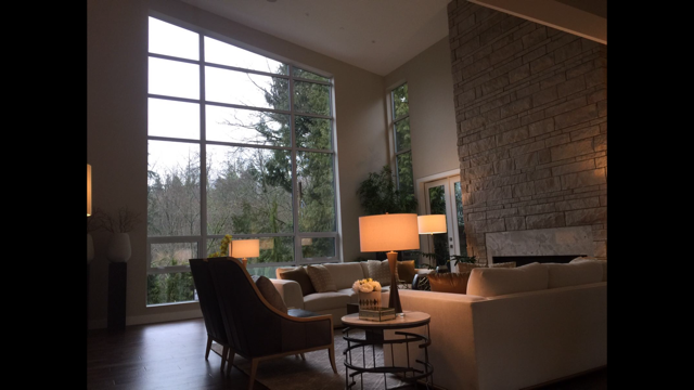 Custom Aluminum Window Project - Ground To Ceiling Windows