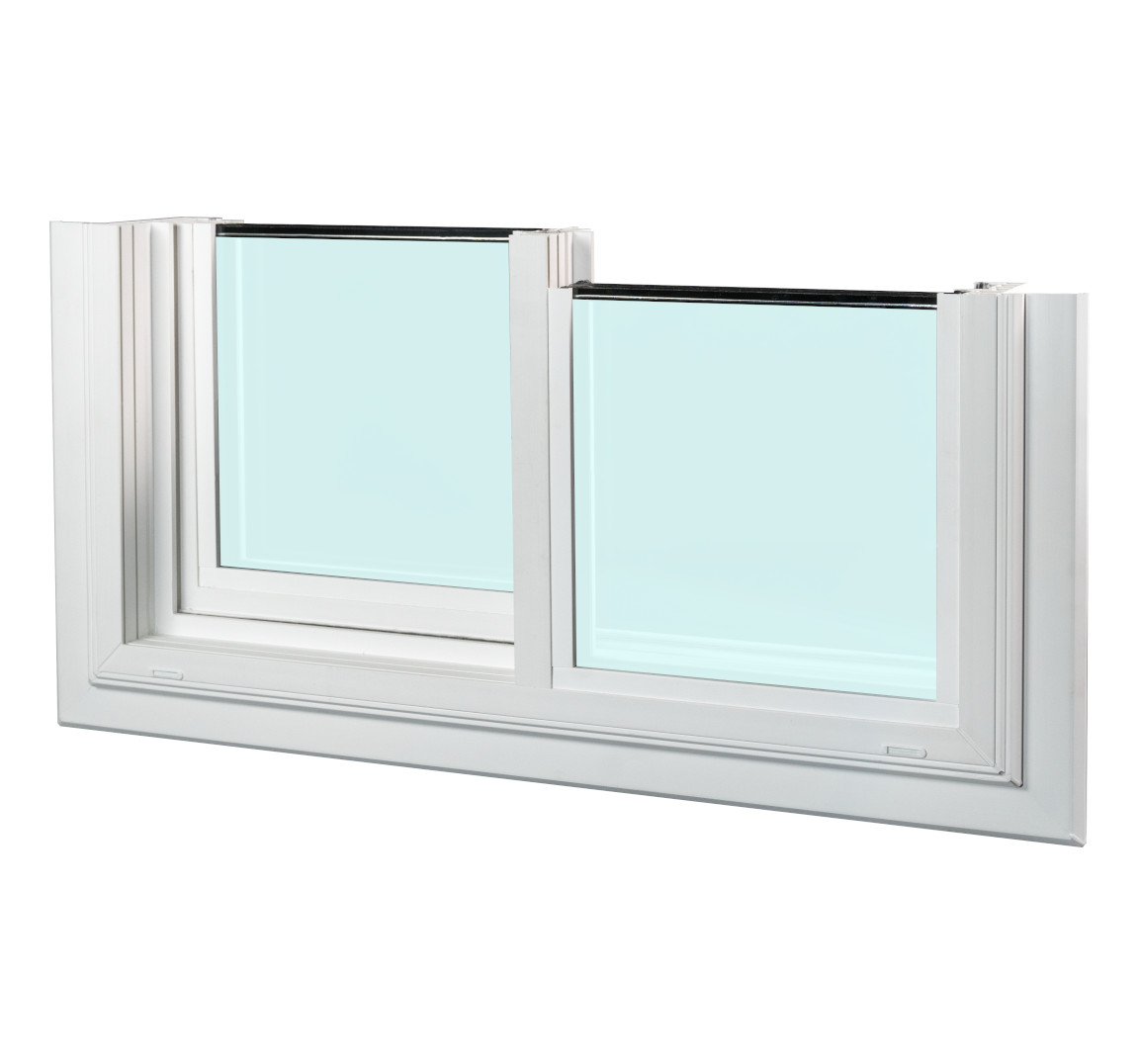 A1 Windows vinyl horizontal sliding window